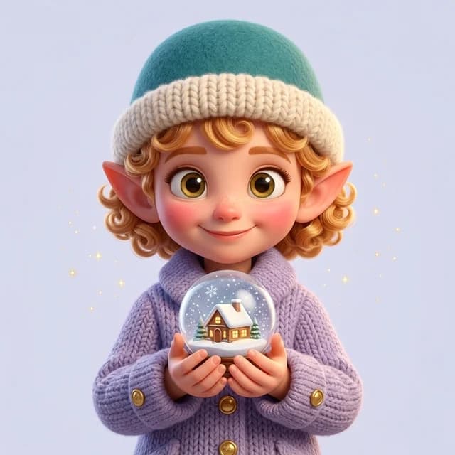 Bea, the snow-globe dreamer