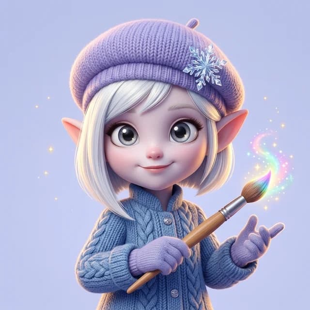 Lumi, the aurora painter