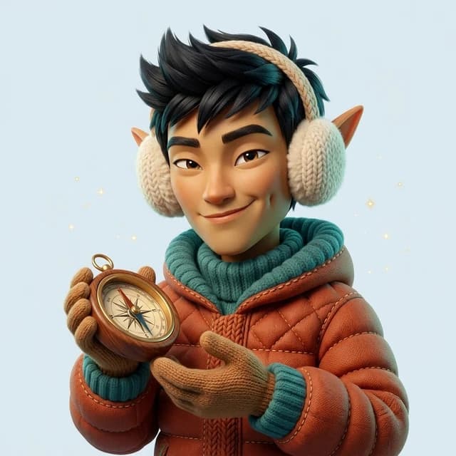 Rowan, the snow-trail explorer
